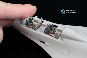 Quinta Studio QD48046 F-16I 3D-Printed &amp;amp; coloured Interior on decal paper (for Hasegawa kit) 1/48 – immagine 4