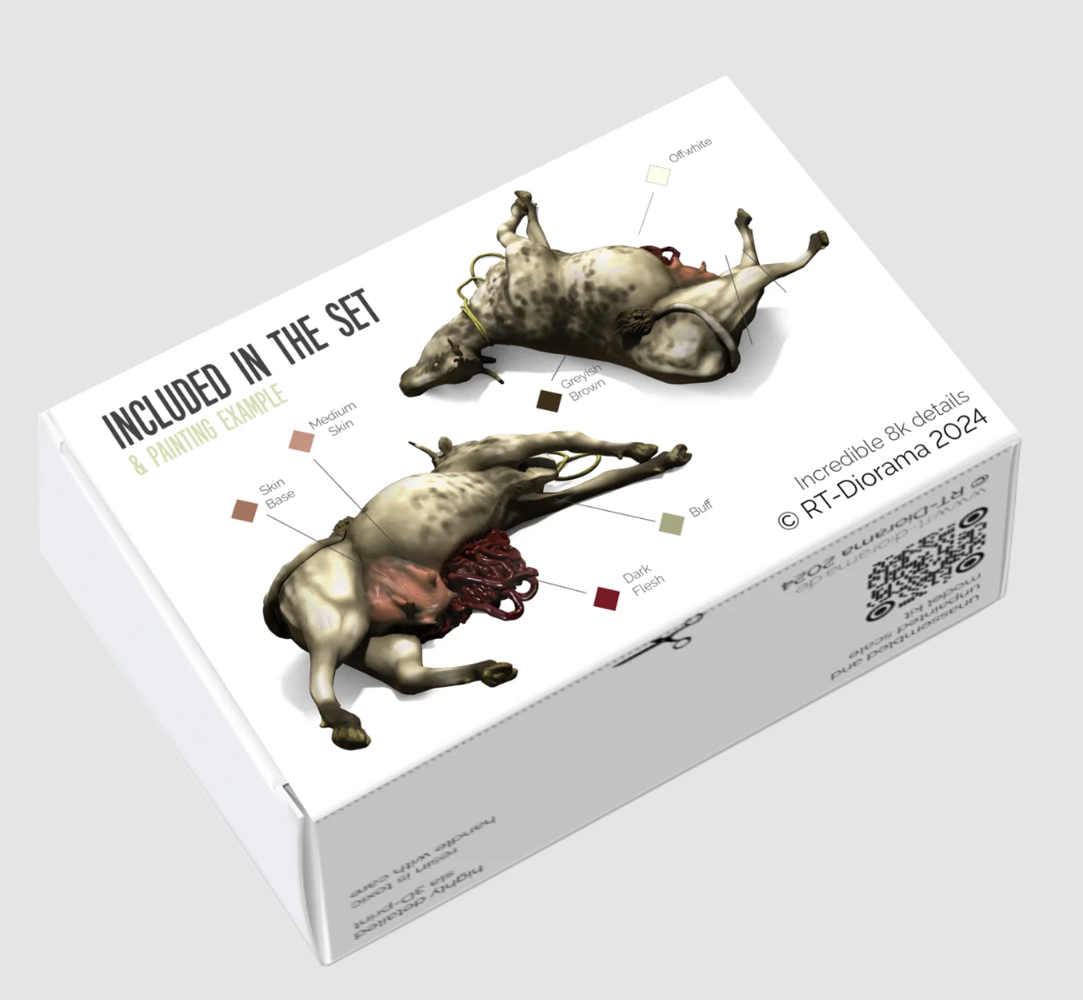 RT-Diorama 35469 Cow Carcass (no.2) 1/35 – immagine 2