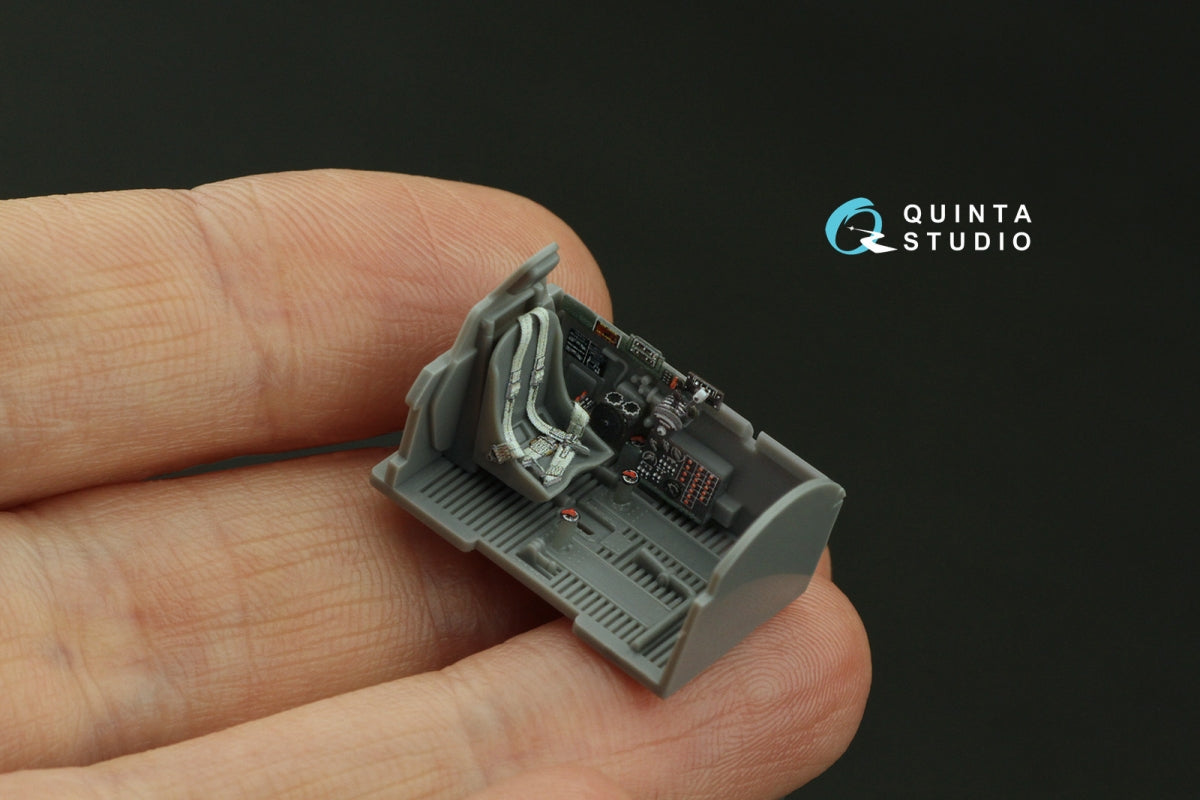 Quinta Studio QD72153 P-47D Thunderbolt Bubbletop 3D-Printed coloured Interior on decal paper (Tamiya) 1/72 – imagen 6