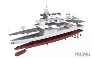 Meng Model PS-009 Chinese Type 055 Guided Missile Destroyer 1/700 – zdjęcie 3