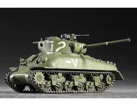 Trumpeter 07222 M4A1(76)W TANK 1/72 – immagine 8