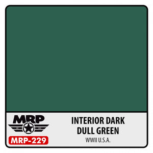 Peinture MR. Paint MRP-229 Intérieur Vert foncé mat 30 ml