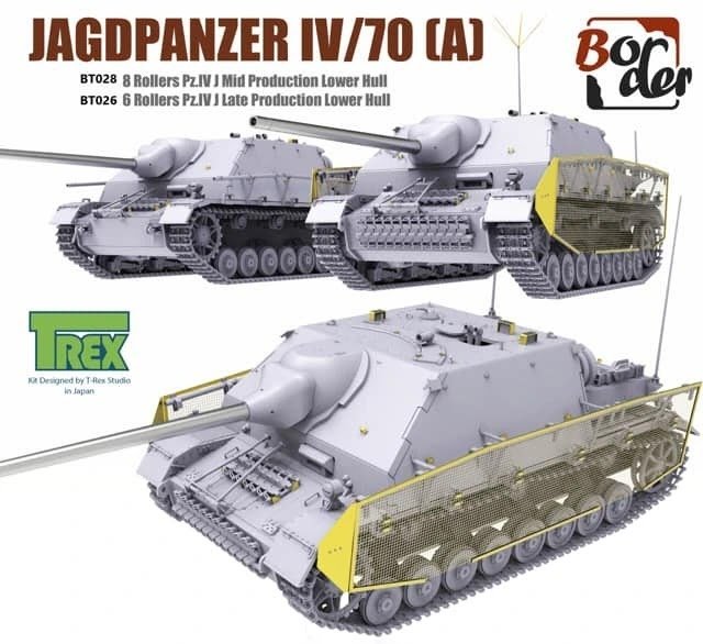 Border Model BT-026 Border Model Jagdpanzer IV 70 (A) 1/35 – immagine 2