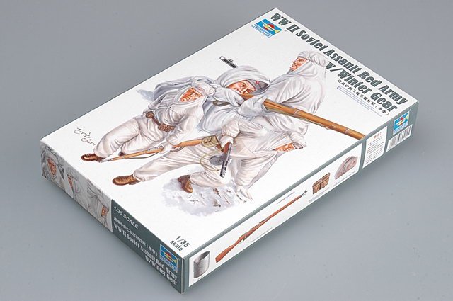 Trumpeter 00414 WW II Soviet Red Army 1/35 – zdjęcie 3