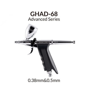 Gaahleri 40140 Advanced Series GHAD-68 Airbrush 0,38 mm &amp; 0,5 mm, 1/4 oz &amp; 1/2 oz