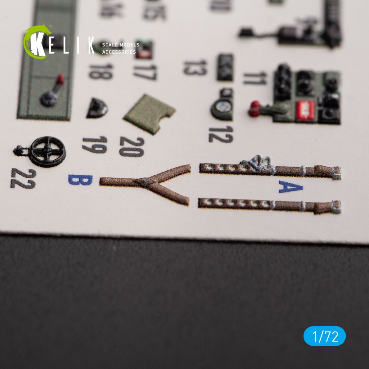 KELIK K72151 Bristol Beaufort Mk.1 - interior 3D decals for Airfix kit 1/72 – immagine 5