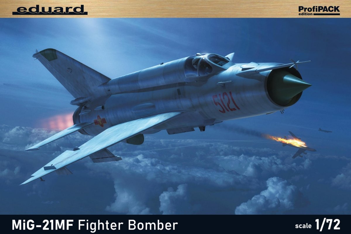 Eduard 70142 MiG-21MF Fighter Bomber 1/72 – Bild 2