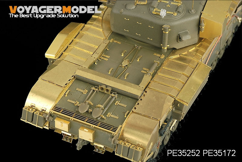Maquette Voyager PE35252 Char d&amp;#39;infanterie britannique Churchill Mk.IV de la Seconde Guerre mondiale (modèle de base pour AFV CLUB 35154) à l&amp;#39;échelle 1/35 – image 8