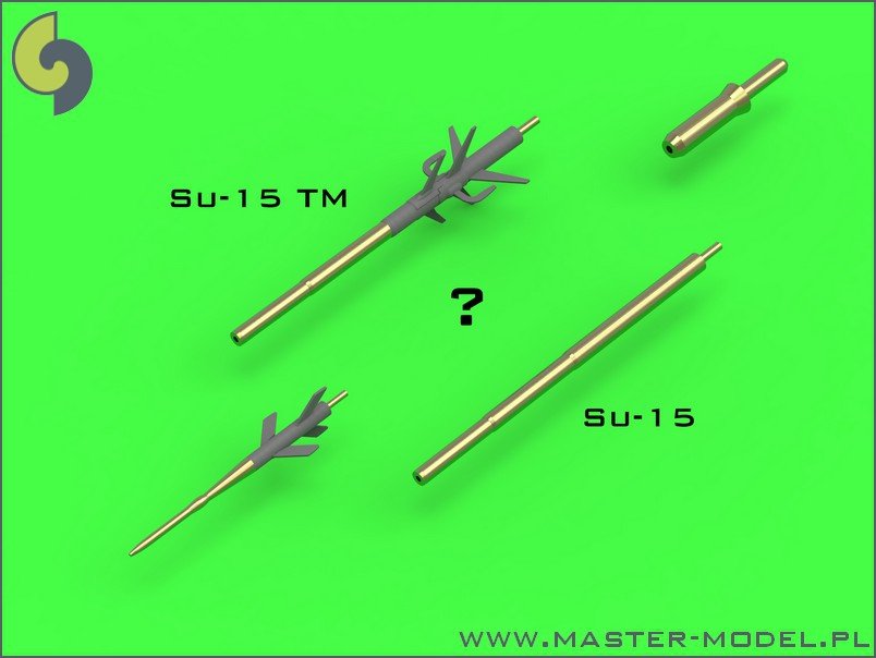 Master AM-72-105 Su-15 (Flagon) - Pilot Tubes 1/72