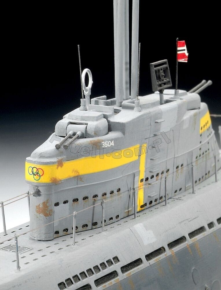 Revell 05177 German Submarine Type XXI 1/144 – image 6