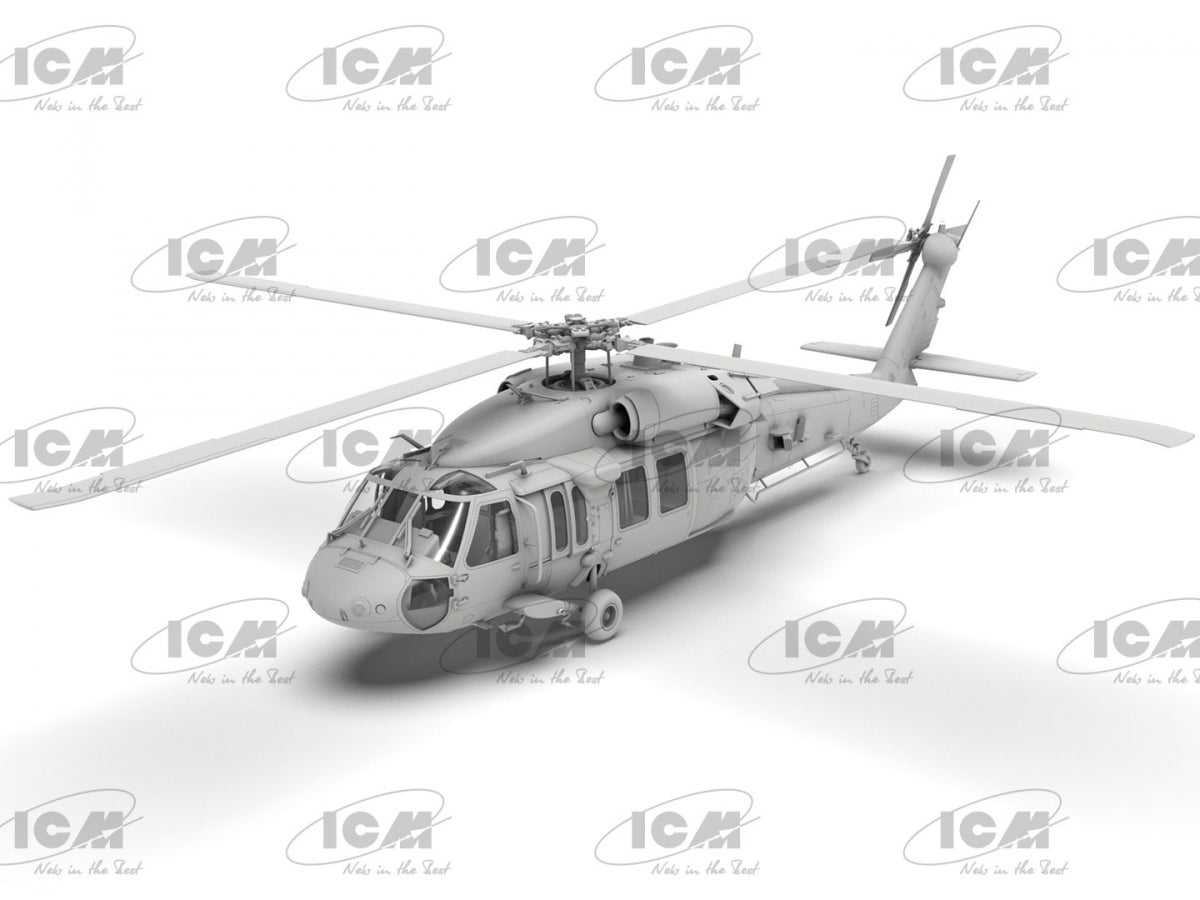 ICM 48361 UH-60A Black Hawk US Military Transport Helicopter 1/48 – immagine 3