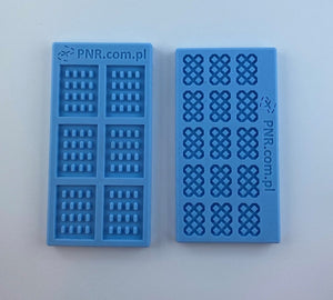 Moules en silicone Point of no Return 3522025. Plaque Yomb et ajourée 1/35 – image 3