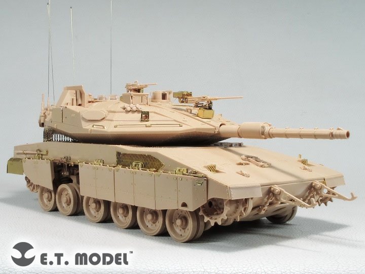 E.T. Model E35-286 Israeli Merkava Mk.4M w/Trophy Active Protection System Side Skirts For Meng Kit 1/35 – imagen 2