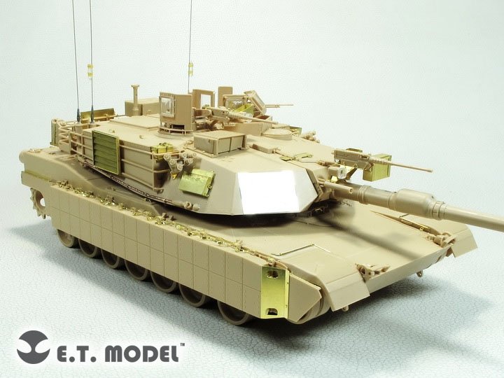 E.T. Model E35-284 USMC M1A1 AIM MBT/U.S.ARMY M1A1 Tusk MBT (For Meng TS-032) 1/35 – zdjęcie 2