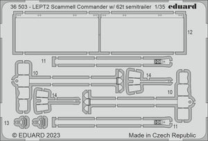 Eduard 36503 Scammel Commander w/ 62t semitrailer HOBBY BOSS 1/35 – Bild 2