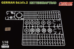 Freedom 16001 Sd.Kfz. 2 Kettenkraftrad Typ HK 101 1/16 – Bild 10