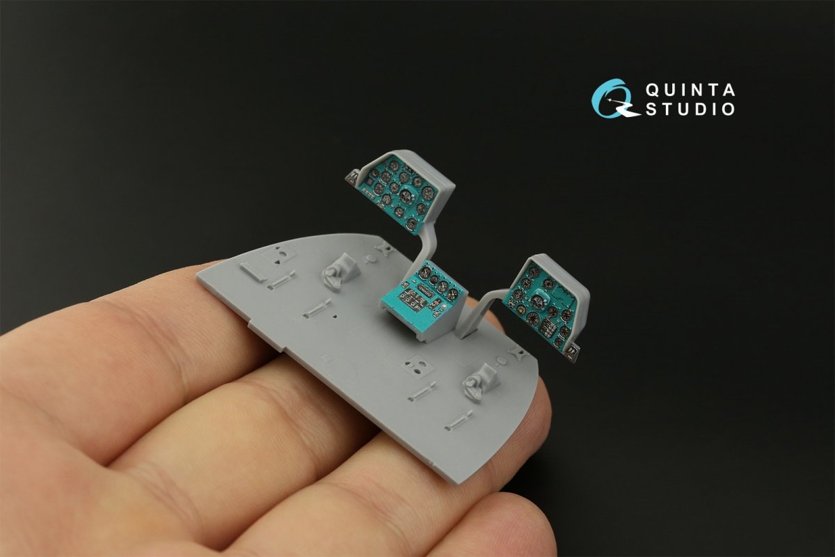 Quinta Studio QDS-48339 Mi-8MT 3D-Printed &amp;amp; coloured Interior on decal paper (Zvezda) (Small version) 1/48 – Bild 6