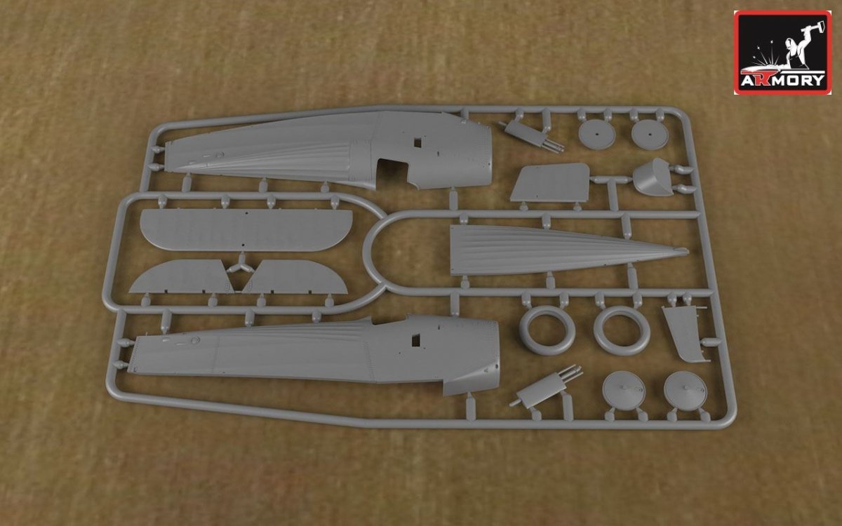 Armory Models 48002 Fairey Flycatcher British interwar FAA Fighter, late version, w/ Jaguar-IV engine 1/48 – Bild 12