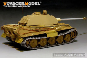 Voyager Model PE35956 WWII German King Tiger (Porsche Turret) For MENG TS-037 1/35 – immagine 4