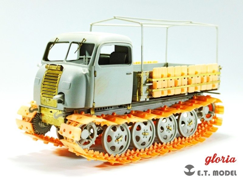 ET Model P35-030 Raupenschlepper Ost Kgs 66/340/120 w/Snow Shoes Workable Track ( 3D Printed ) 1/35 – image 7