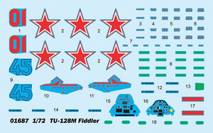 Trumpeter 01687 Tu-128M Fiddler 1/72 – Bild 3