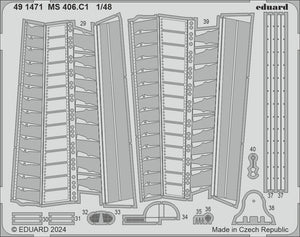 Eduard 491471 MS 406. C1 DORA WINGS 1/48 – image 2