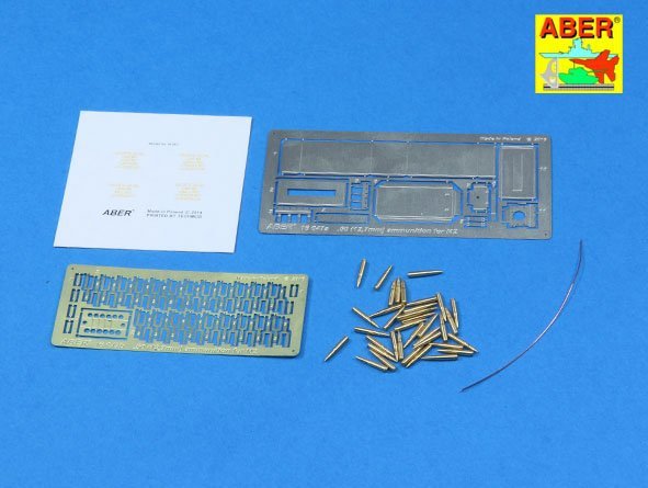Aber 16047 50 cal. Ammunition with M2A1 box set for U.S. M2 Machine Gun 1/16 – zdjęcie 2