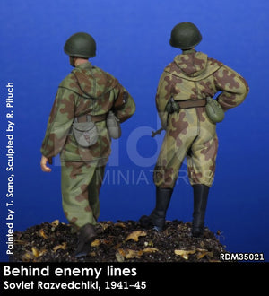 RADO Miniatures RDM35021 Soviet Razvedchiki, (1941-45) 1/35 – immagine 4