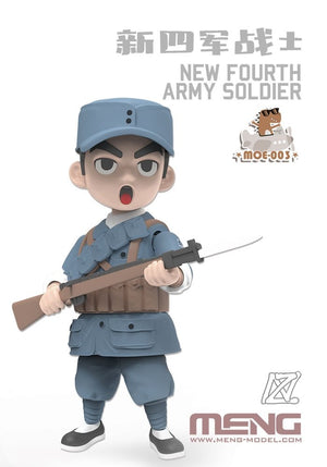 Meng Model MOE-003 New Fourth Army Soldier 100mm – imagen 7
