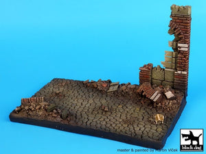 Black Dog D35019 Street with ruined wall 1/35 – zdjęcie 4