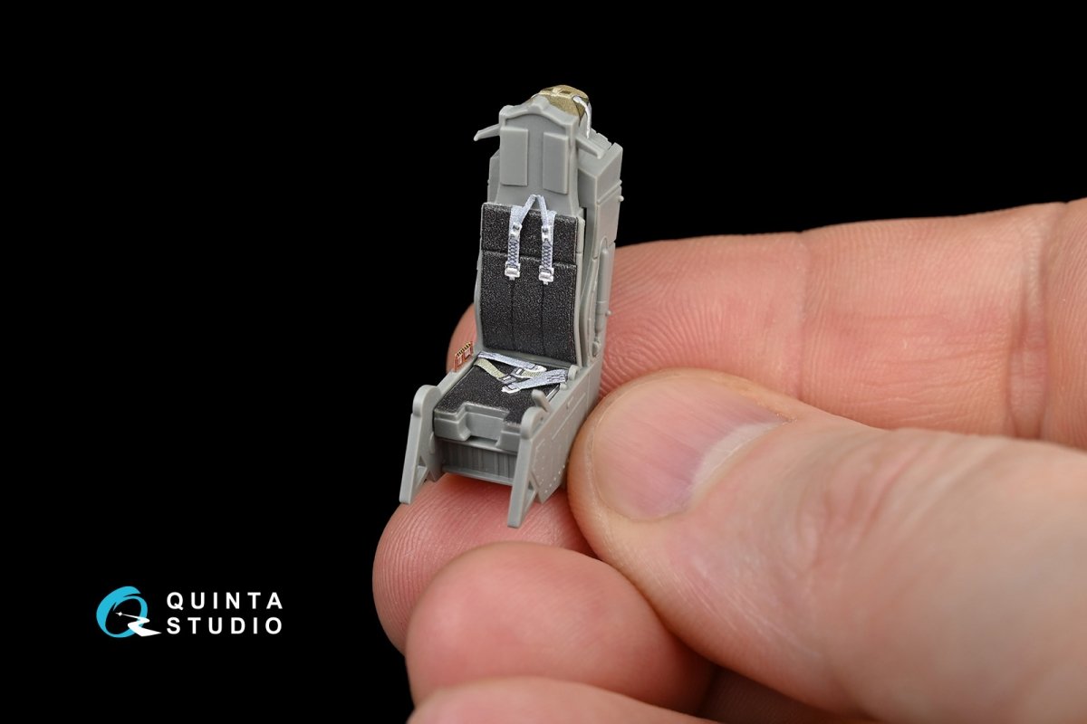 Quinta Studio QD48112 F-15I 3D-Printed &amp;amp; coloured Interior on decal paper (for GWH kit) 1/48 – immagine 10