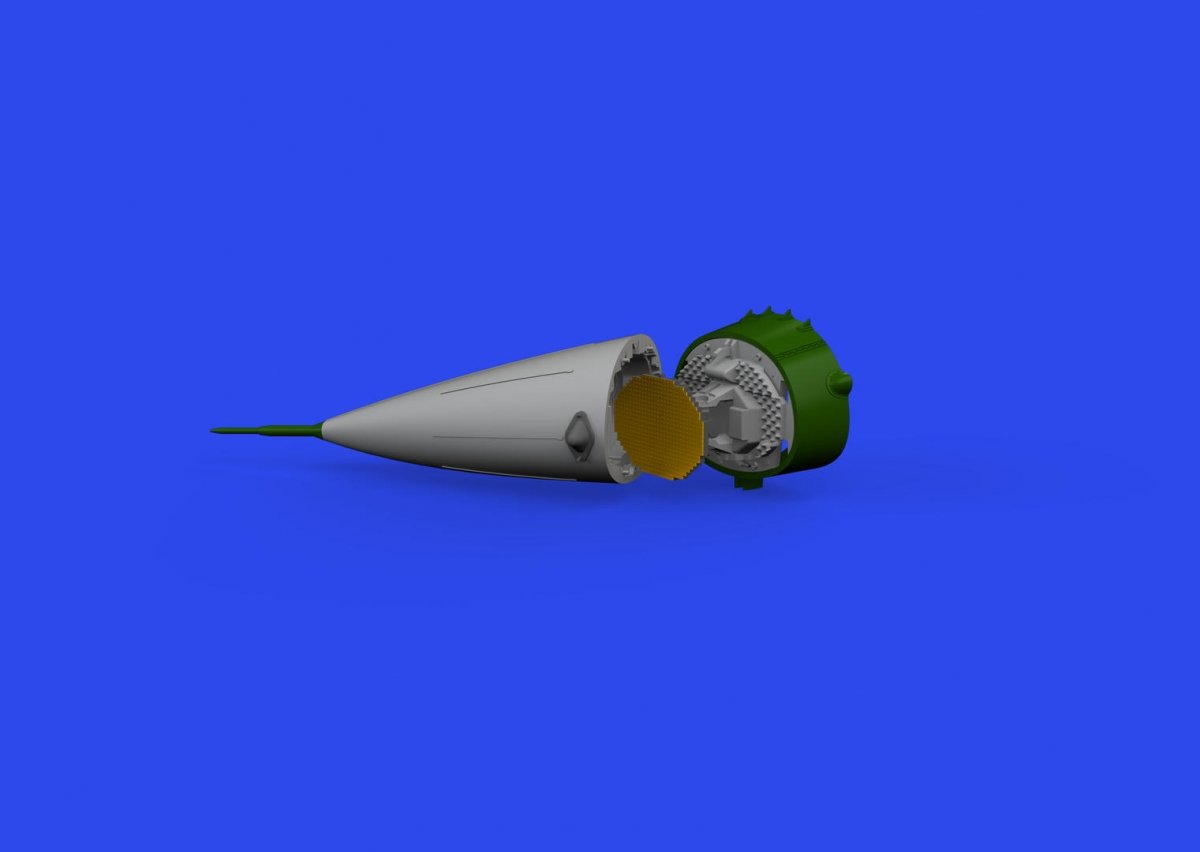 Eduard 648856 F-16 radar late PRINT KINETIC MODEL 1/48 – zdjęcie 3