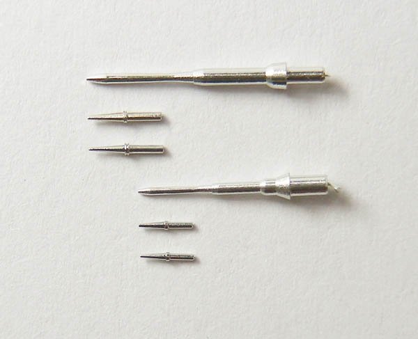HobbyDecal MT48005V1 F-16 Pitot tube set Type 2 for Tamiya 1/48 – immagine 3
