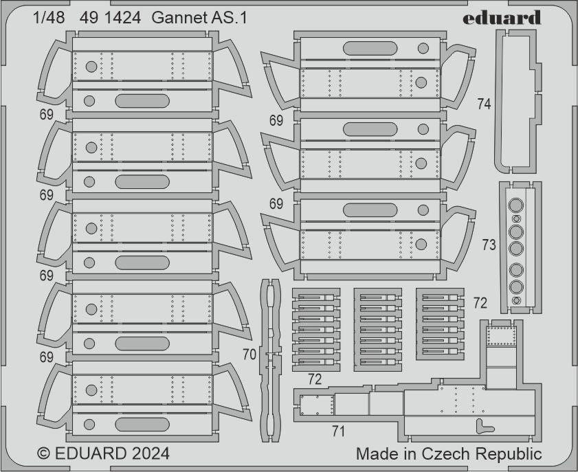 Eduard 491424 Fou de Bassan AS.1 AIRFIX 1/48