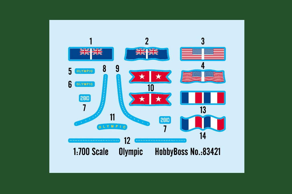Hobby Boss 83421 Olympic 1/700 – zdjęcie 3