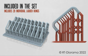 RT-Diorama 35656 Ladder Rungs 1/35 – immagine 2