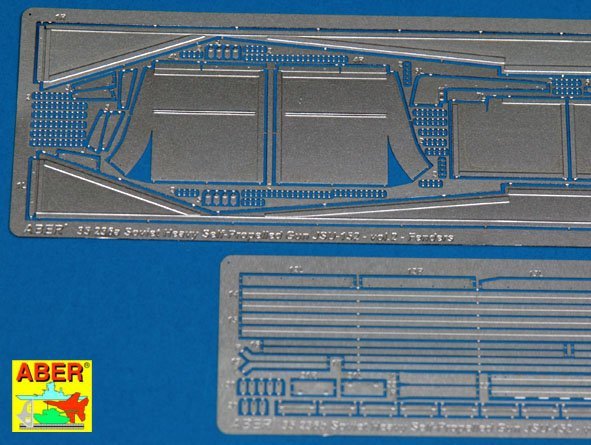 Aber 35236 Soviet heavy self-propelled gun JSU-152 - vol. 2 - additional set - fenders 1/35 – immagine 3