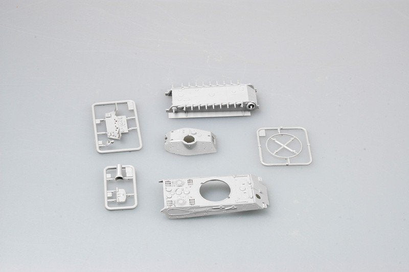 Trumpeter 07292 King Tiger Porsche Turret w/Zimmerit 1/72 – immagine 5