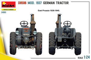 MiniArt 24003 GERMAN TRACTOR D8506 MOD. 1937 1/24 – image 4