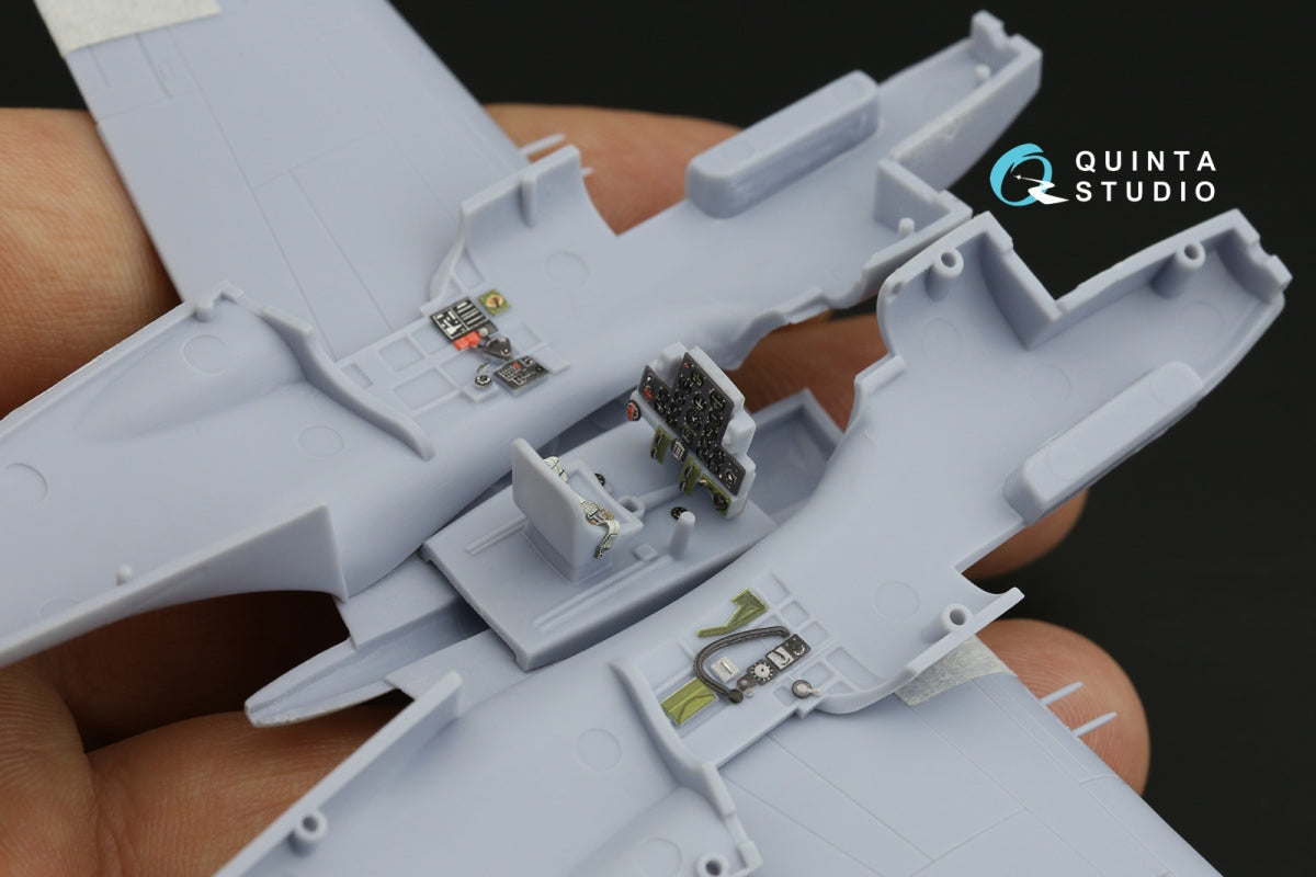 Quinta Studio QD72133 P-40B 3D-Printed coloured Interior on decal paper (Airfix) 1/72 – immagine 9