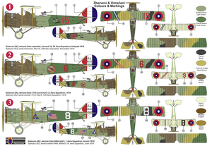 Kovozavody Prostejov KPM0327 Salmson Sal.2A2 &amp;quot;USAS Services&amp;quot; 1/72 – image 2