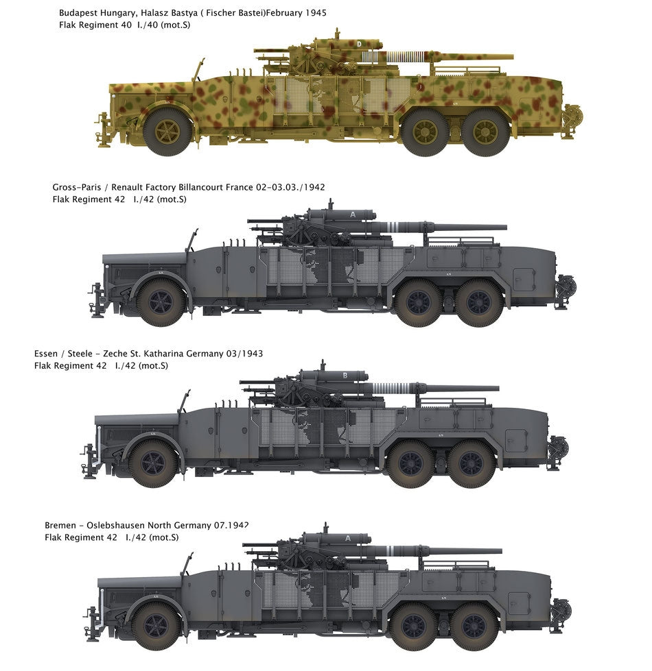 Das Werk DW35024 8,8 cm Flak on a 9t VOMAG 1/35 – zdjęcie 5