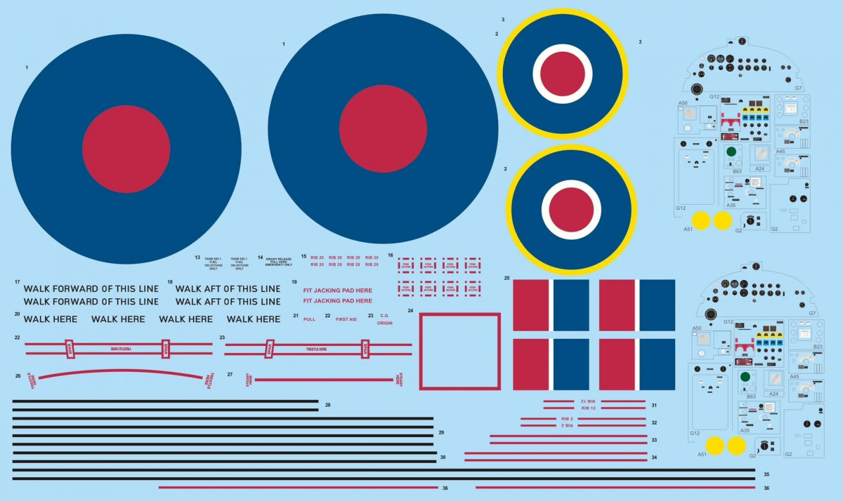 Border Model BF-011 Avro Lancaster B. Mk.III &amp;quot;Dambusters&amp;quot; w/ Full Interior 1/32 – zdjęcie 3