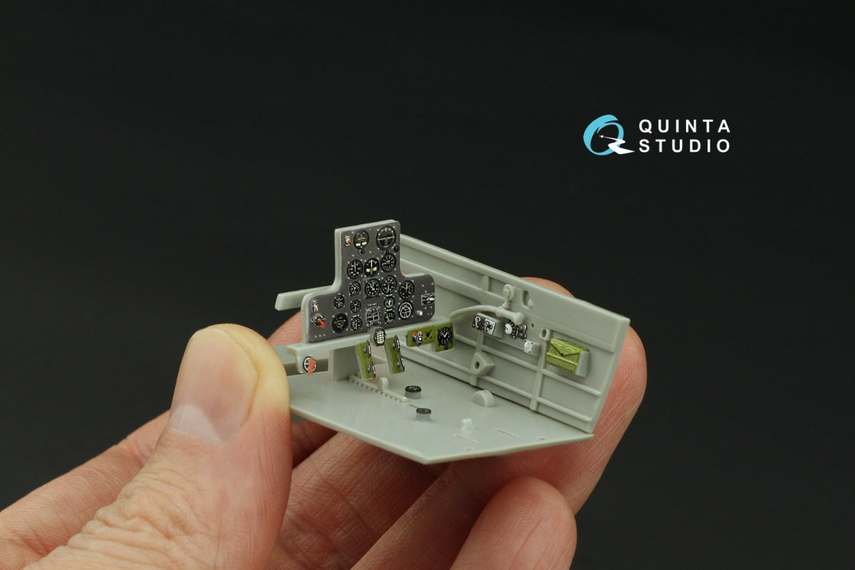 Quinta Studio QD32146 P-40B Warhawk 3D-Printed &amp;amp; coloured Interior on decal paper (Trumpeter) 1/32 – Bild 8