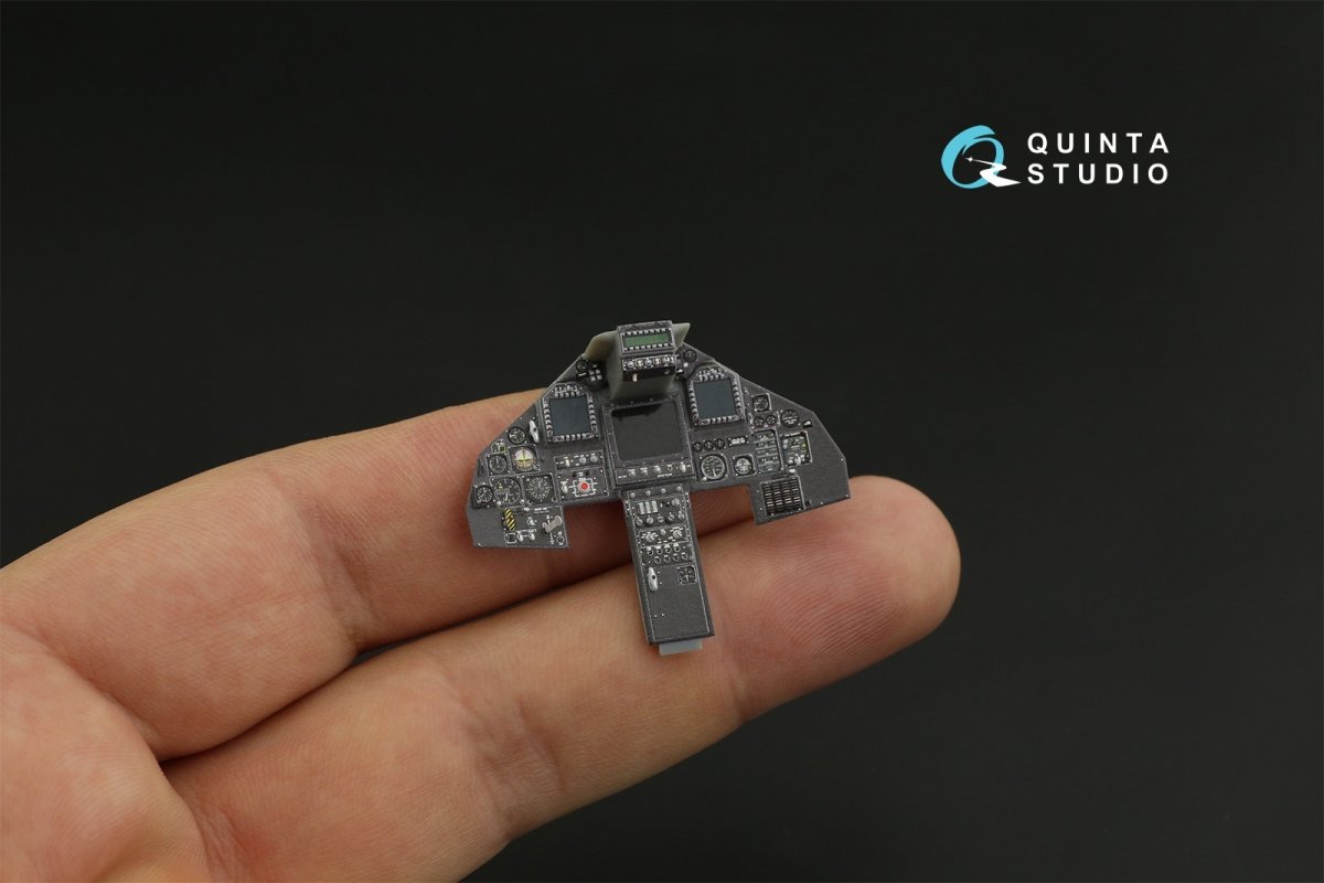 Quinta Studio QD32118 F-117A 3D-Printed &amp;amp; coloured Interior on decal paper (Trumpeter) 1/32 – imagen 6
