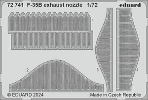 Eduard BIG72184 F-35B detail set Tamiya 1/72 – imagen 4