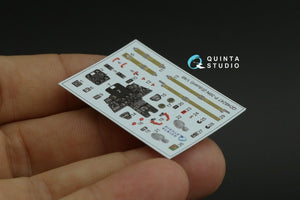Quinta Studio QD48247 P-39 3D-Printed &amp;amp; coloured Interior on decal paper ( Eduard ) 1/48 – Bild 13