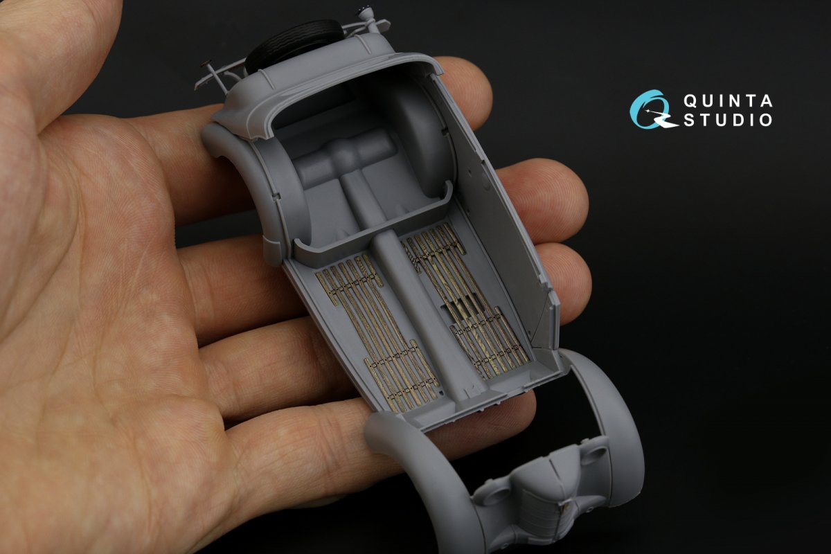 Quinta Studio QD35081 Opel kadett k38 3D-Printed &amp;amp; coloured Interior on decal paper (ICM) 1/35 – immagine 4