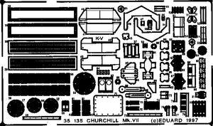 Eduard 35135 Churchill Mk. VII 1/35 Tamiya – image 2