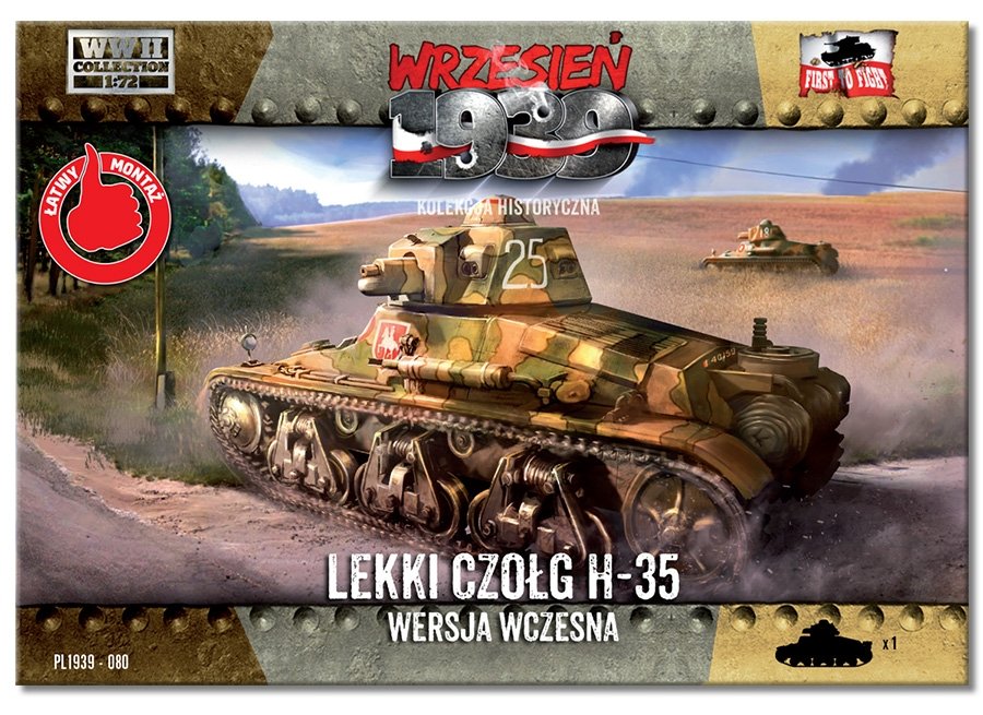 First to Fight PL080 Light Tank H-35 1/72 – image 2